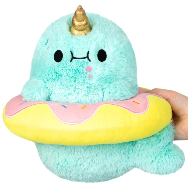 Squishable Sparkles The Narwhal In Donut image 0